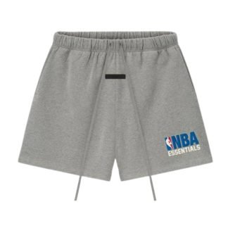 Fog Essentials NBA Grey Sweatshort front view