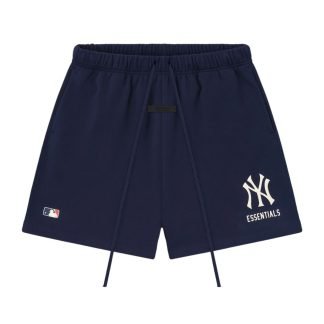 fog essentials yankees shorts front view in UK