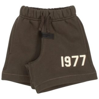 1977 Essentials shorts Off Black front view