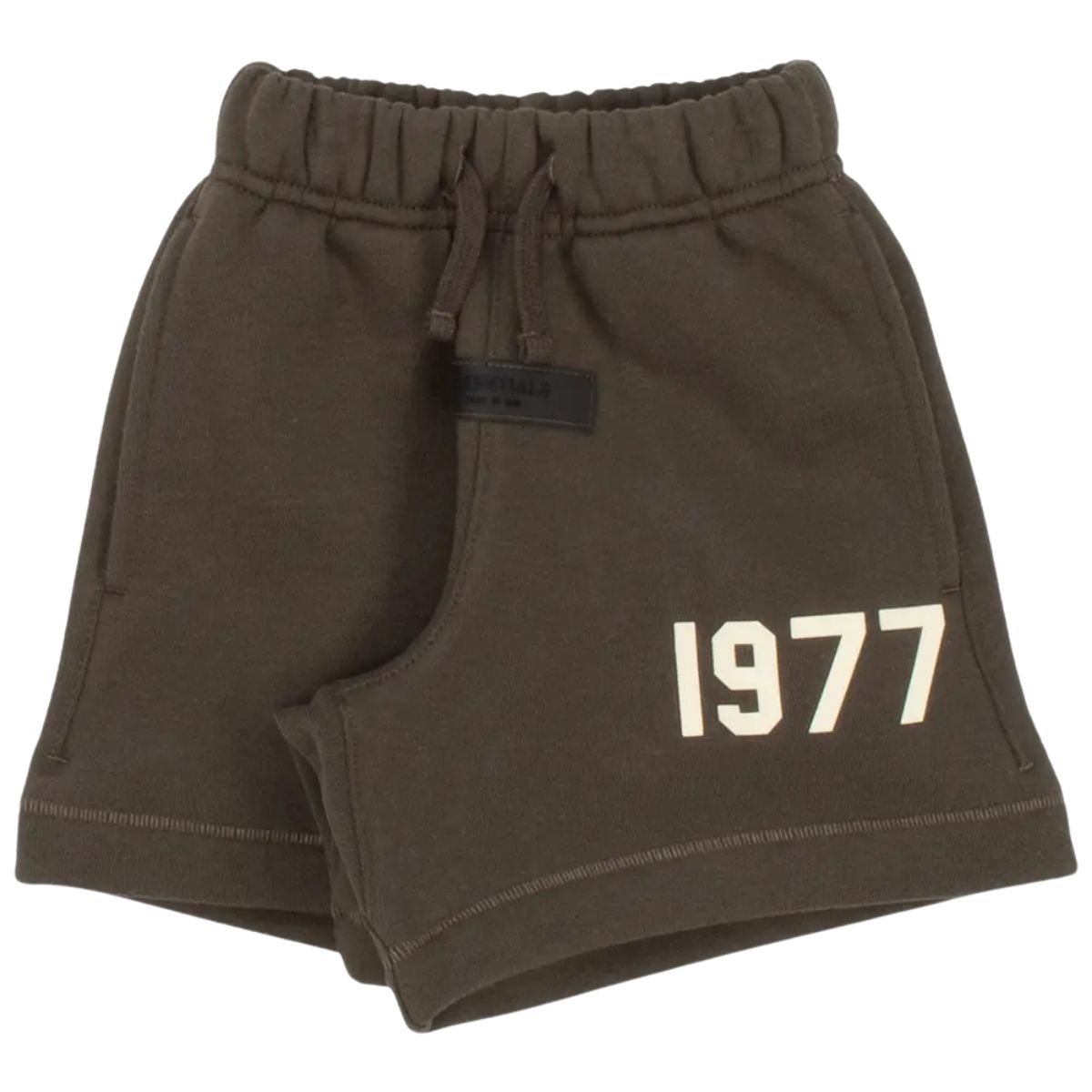1977 Essentials shorts Off Black front view