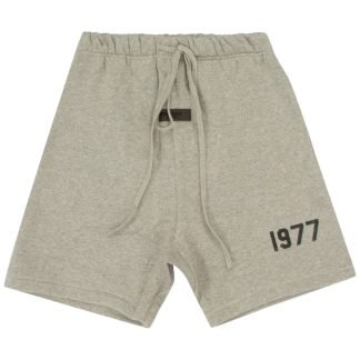 1977 Essentials Shorts 2 front view with logo print