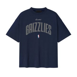 Essentials Grizzlies 90s T shirt front view with graphic print