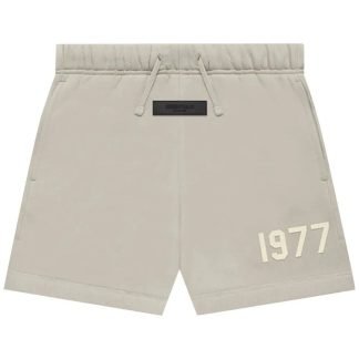 Fear of God Essentials 1977 short Smoke front view
