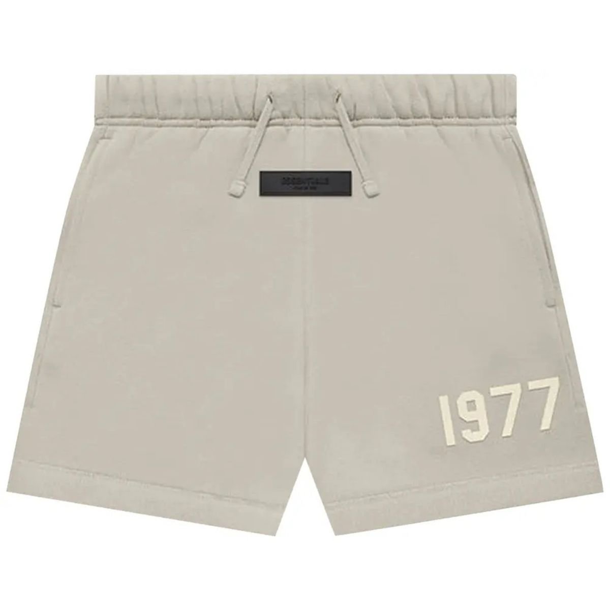 Fear of God Essentials 1977 short Smoke front view