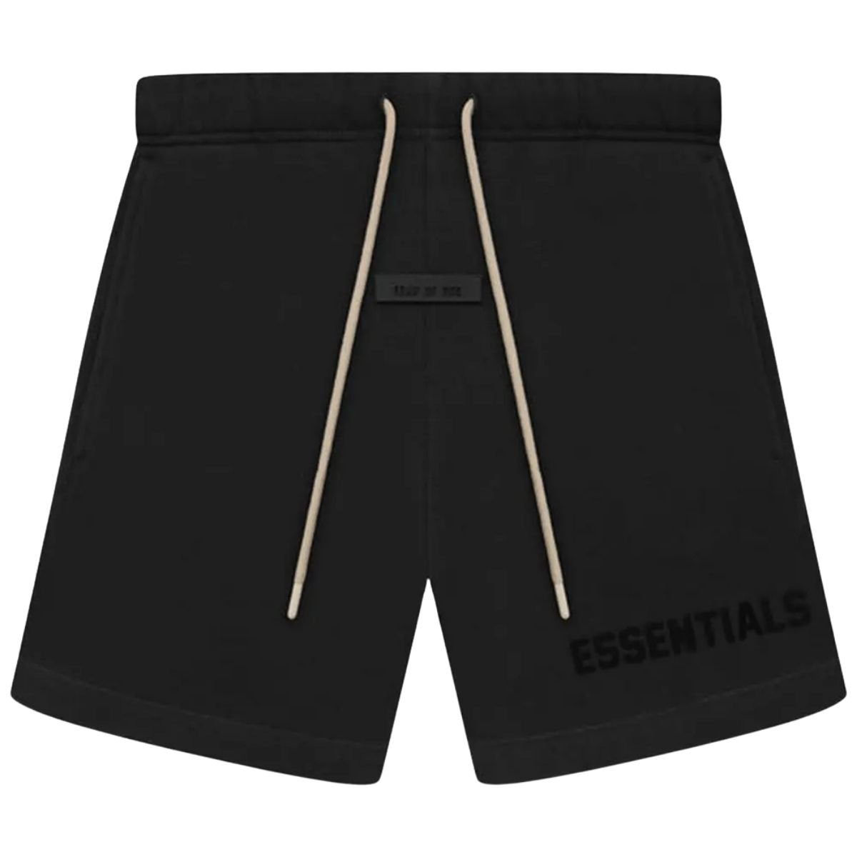 Fear of God Essentials Short Jet Black front view