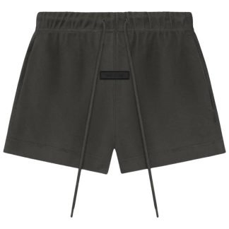 Front view of Fear of God Essentials Shorts Ink for men in the UK