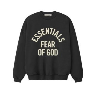 Essentials Campus Crewneck Sweatshirt front view on a plain background