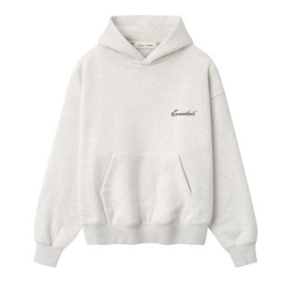 essentials ss26 classic hoodie front view