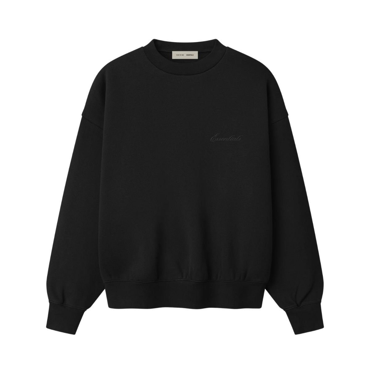 Essentials Signature SS26 Classic Sweatshirt front view