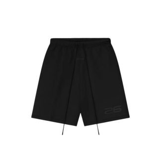 essentials satin fleece short front view uk