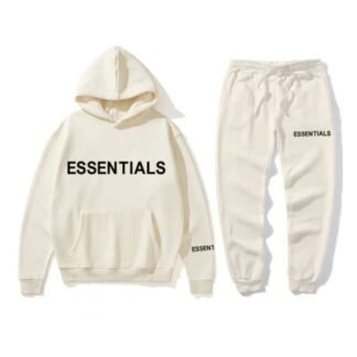 Essentials Spring Tracksuit-Cream