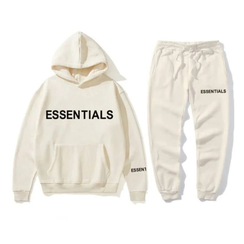 Essentials Spring Tracksuit-Cream